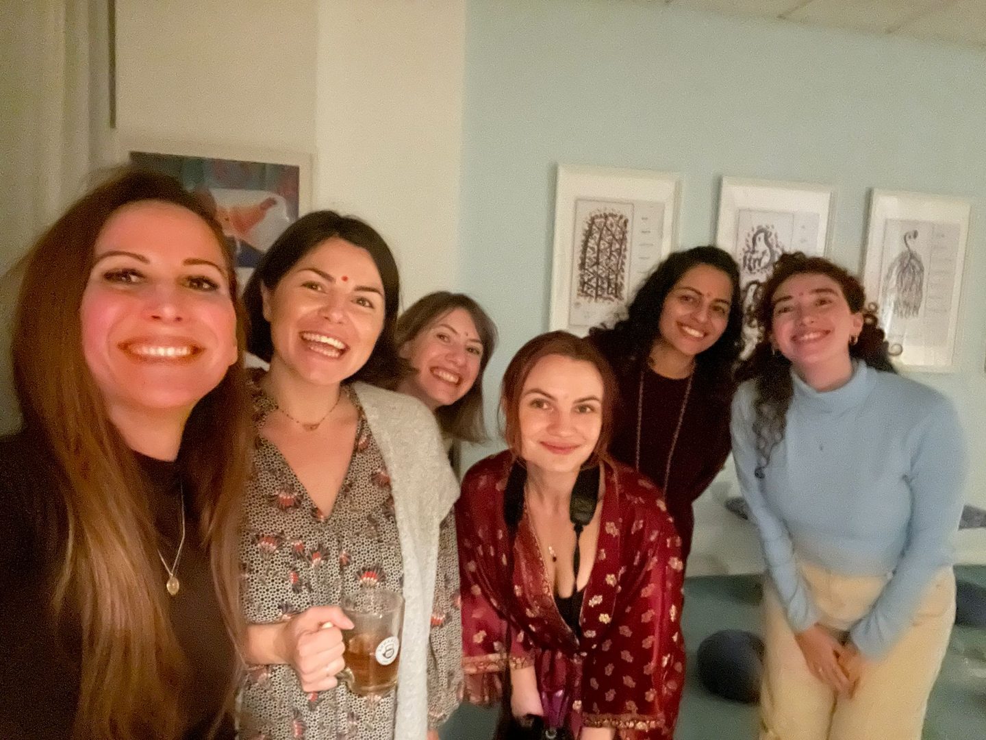 Women holding space for each other