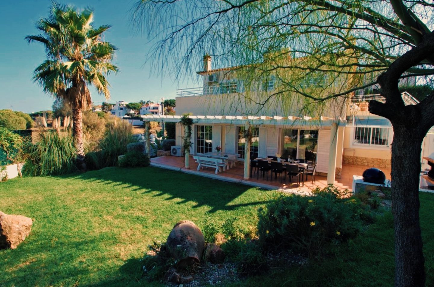 The villa