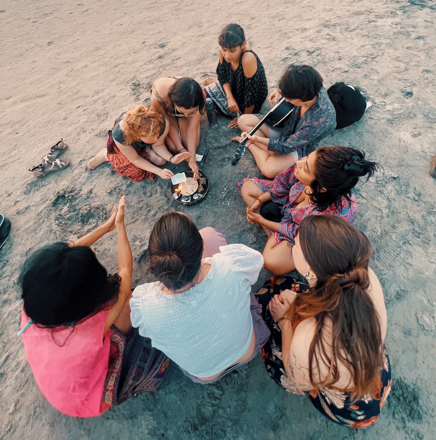 Women holding space for each other